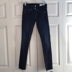 Rag and Bone Skinny Jean Low rise